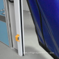 Flexible rapid self-repairing roll-up door